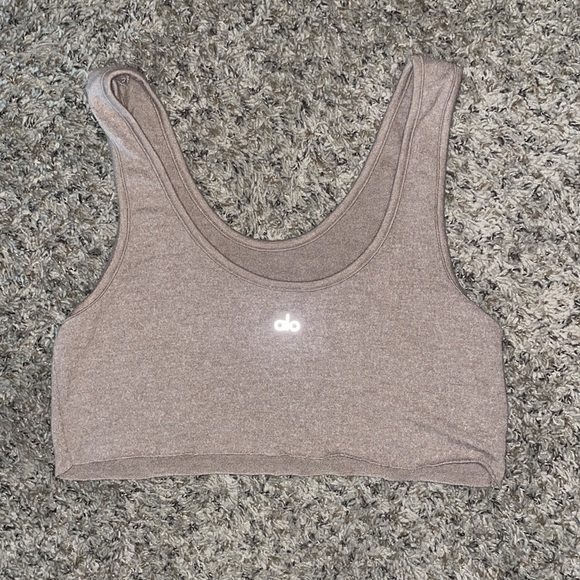 ALO Yoga Cropped Workout Tank - Picture 3 of 3
